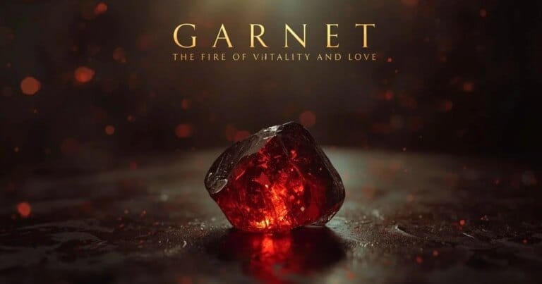 Cristal Granate 101 – El Fuego de la Vitalidad y el Amor