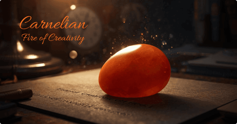 Cristal de Cornalina 101 – El fuego de la creatividad