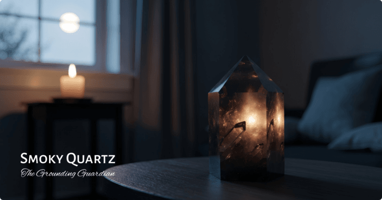 Cristal de cuarzo ahumado 101 – El guardián de la puesta a tierra
