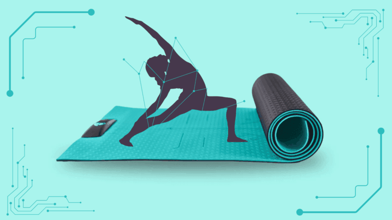 Woman on a YogiFi Smart Mat