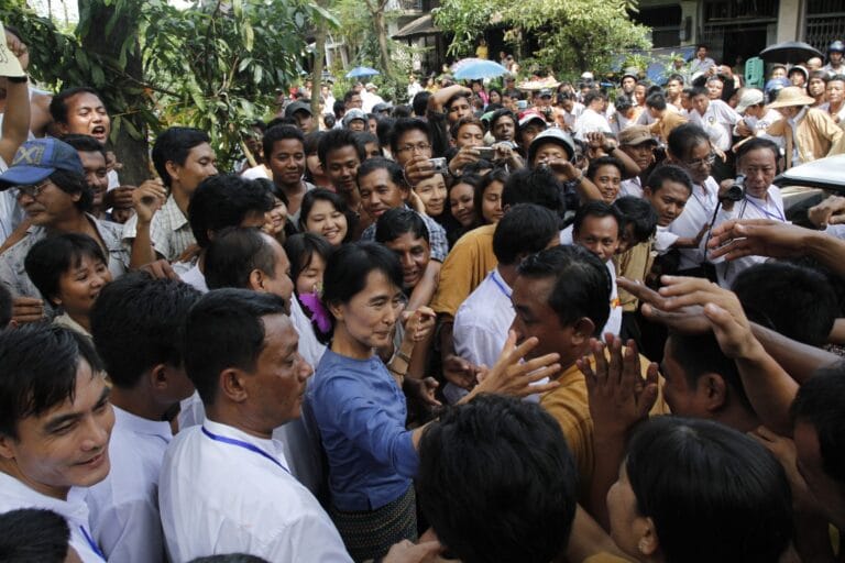 The Many Images of Aung San Suu Kyi