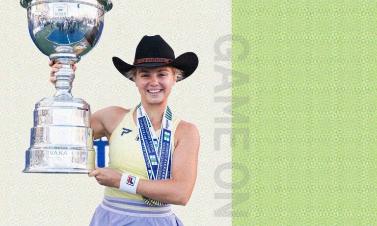 Anna Leigh Waters habla sobre ocupar espacio, desarrollar fuerza y ​​hacer historia