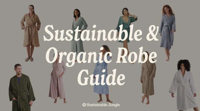 Las 8 mejores batas orgánicas y albornoces ecológicos