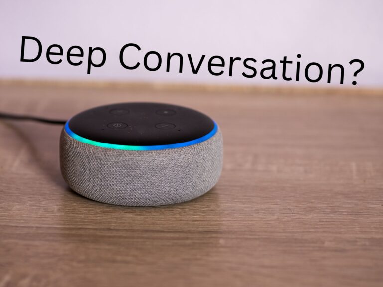 ¿Una discusión profunda con Alexa?