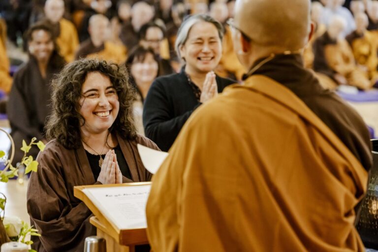 La alegría de crecer en la Sangha