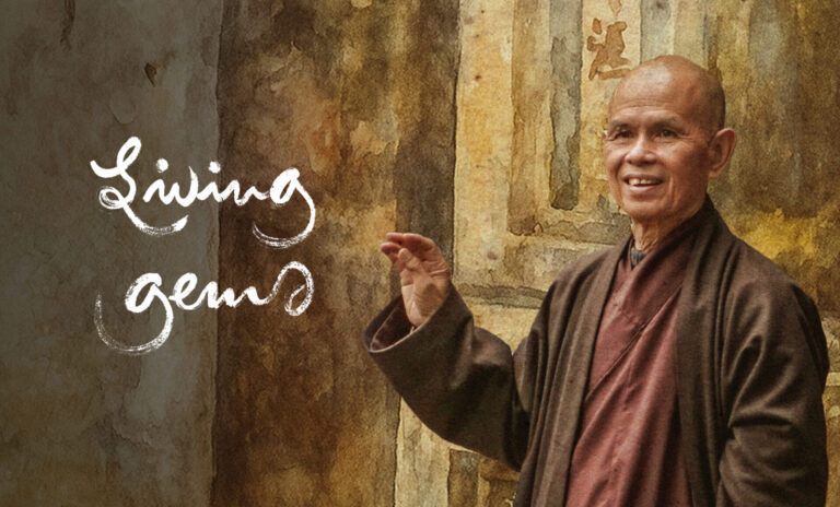 Presentamos Living Gems: la colección más grande del mundo de las enseñanzas de Thich Nhat Hanh.