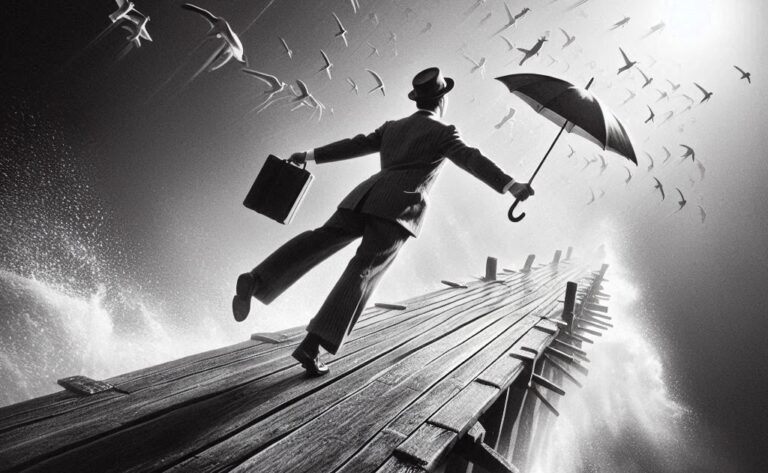 ¿Cuál es la historia del Hombre Paraguas?