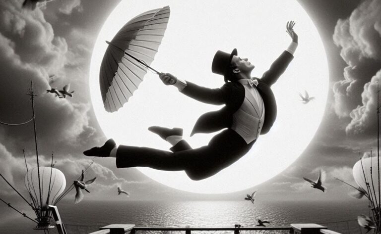 ¿Puedes caer más lento con un paraguas?