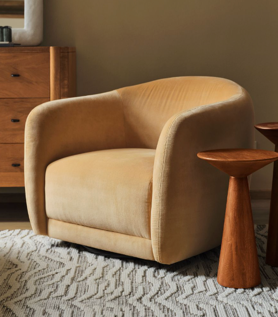 7 Nontoxic Barrel Swivel Chairs For Your Living Room (2026) 7 Nontoxic Barrel Swivel Chairs For Your Living Room (2026)