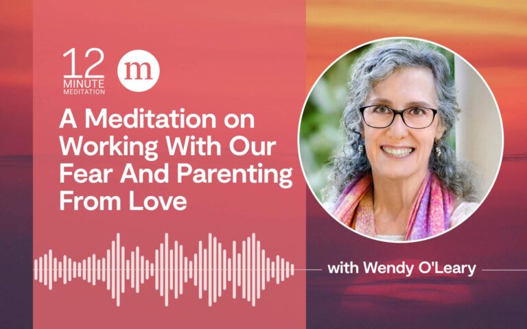 Una meditación sobre cómo trabajar con nuestro miedo y ser padres desde el amor Email Lead CTA
