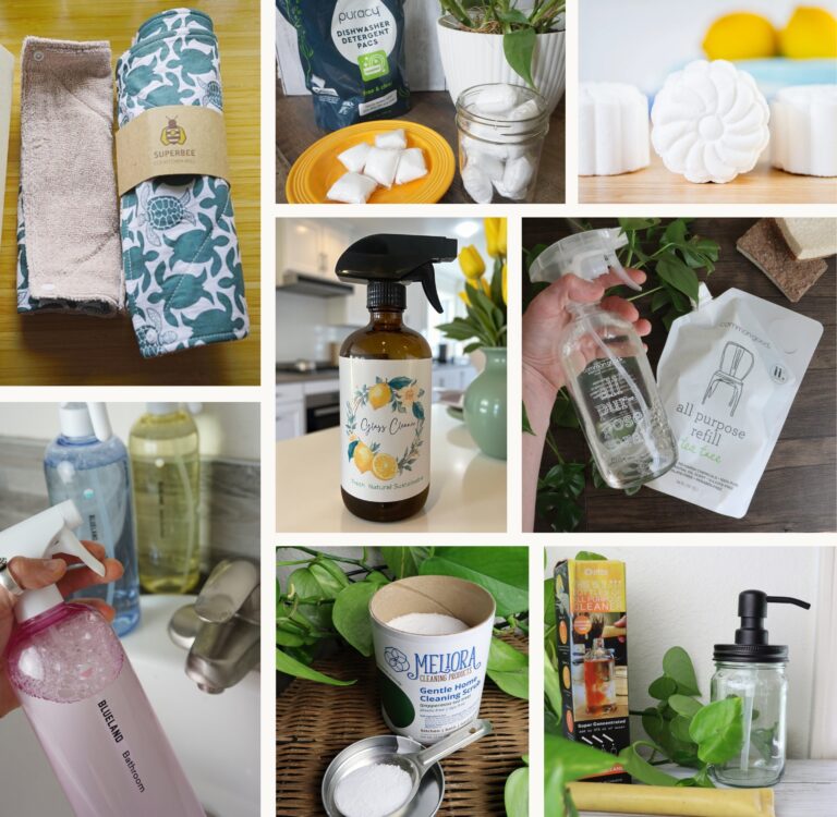 11 mejores productos de limpieza no tóxicos en los que confiamos Best non-toxic cleaning products from Sustainable Jungle's tested brands including SuperBee, Puracy, Meliora, Common Good, Blueland, and etee
