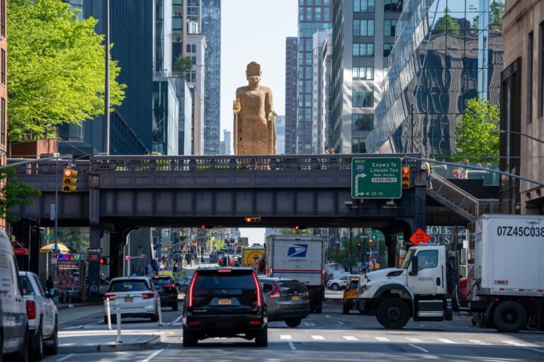 El Buda en la High Line El Buda en la High Line