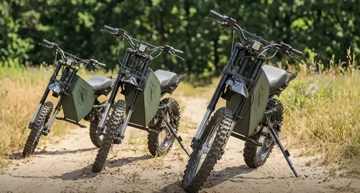 Ucrania adopta oficialmente una nueva motocicleta eléctrica para uso militar AWAKEN-Electric Motorcycle