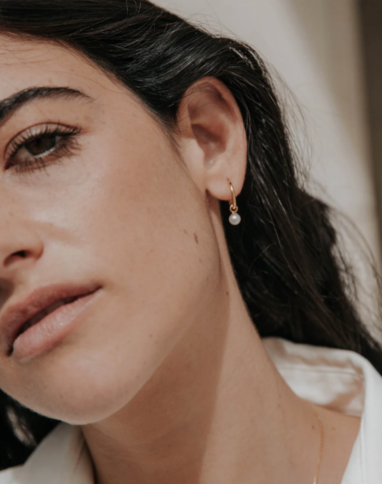 Close-up of a woman